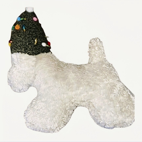 NEW Pottery Barn Christmas Theme Dog Pillow - Picture 2 of 8